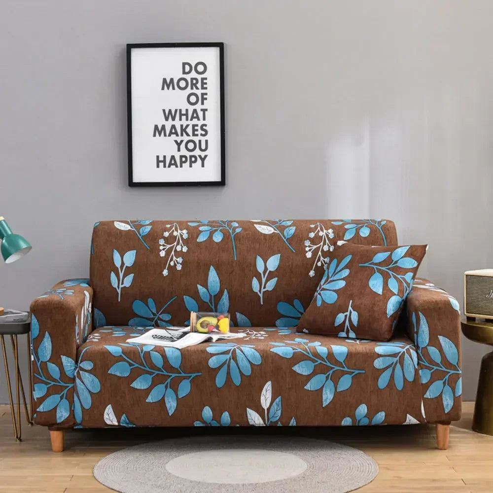 Afralia™ Solid Stretch Sofa Cover Slipcover Spandex Couch Protector Decoration