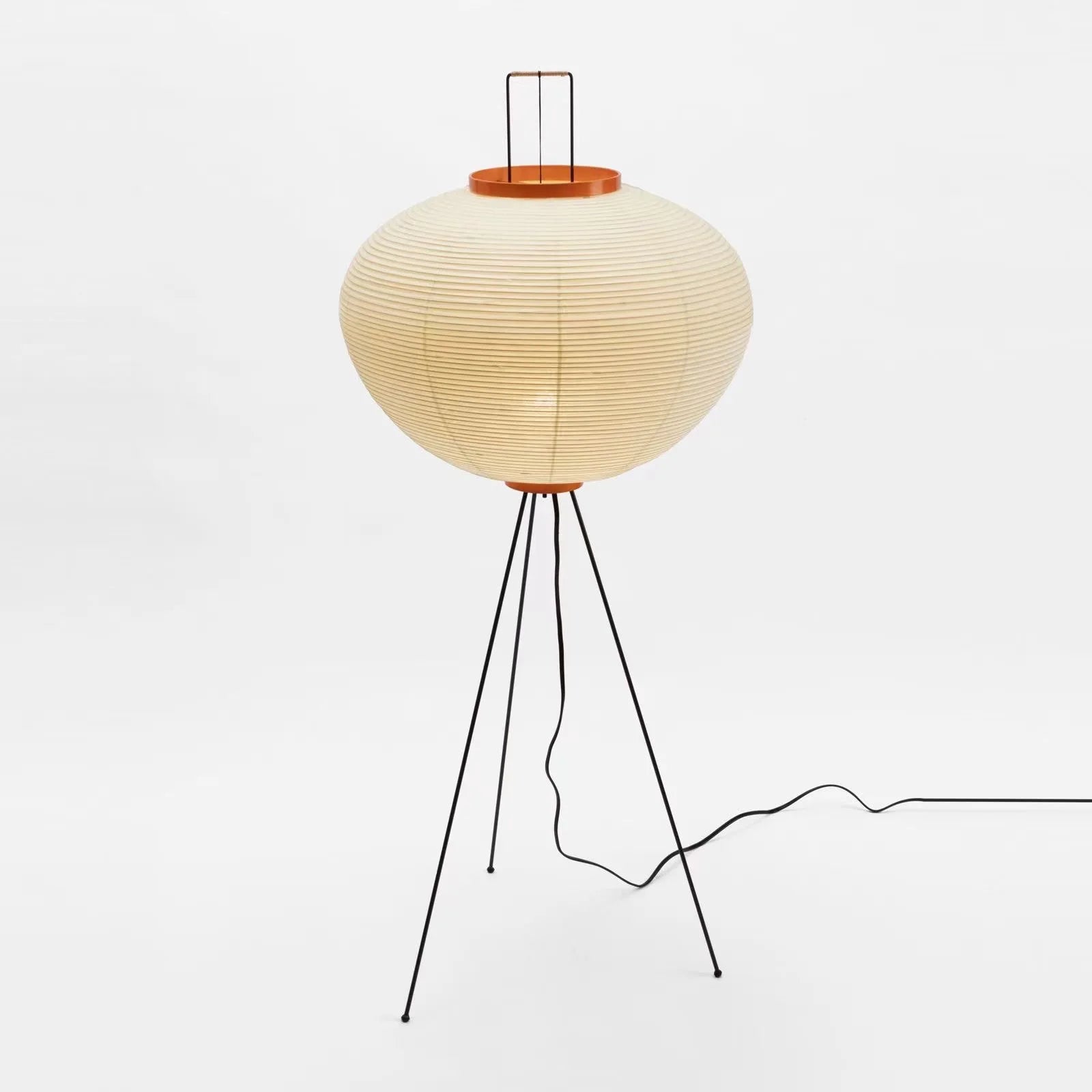 Afralia™ Noguchi Akari Wabi-sabi Floor Lamp LED E27 Rice Paper Stand Art Decor Home Living