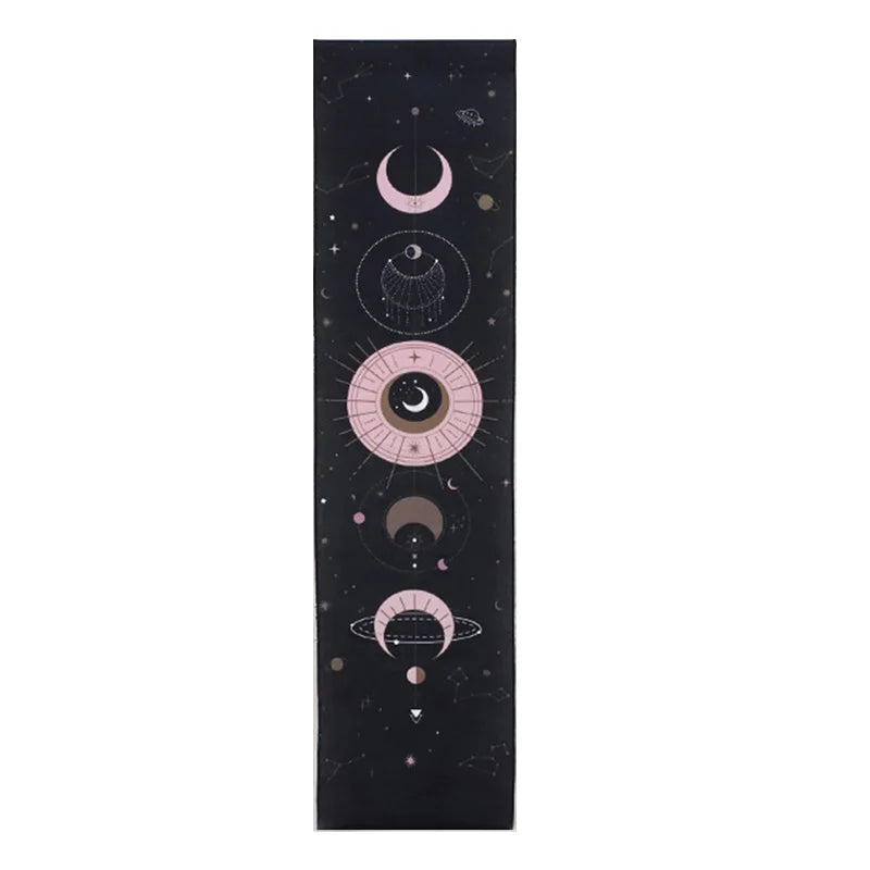 Moon Phase Tapestry Wall Hanging Boho Art Tapestries by Afralia™