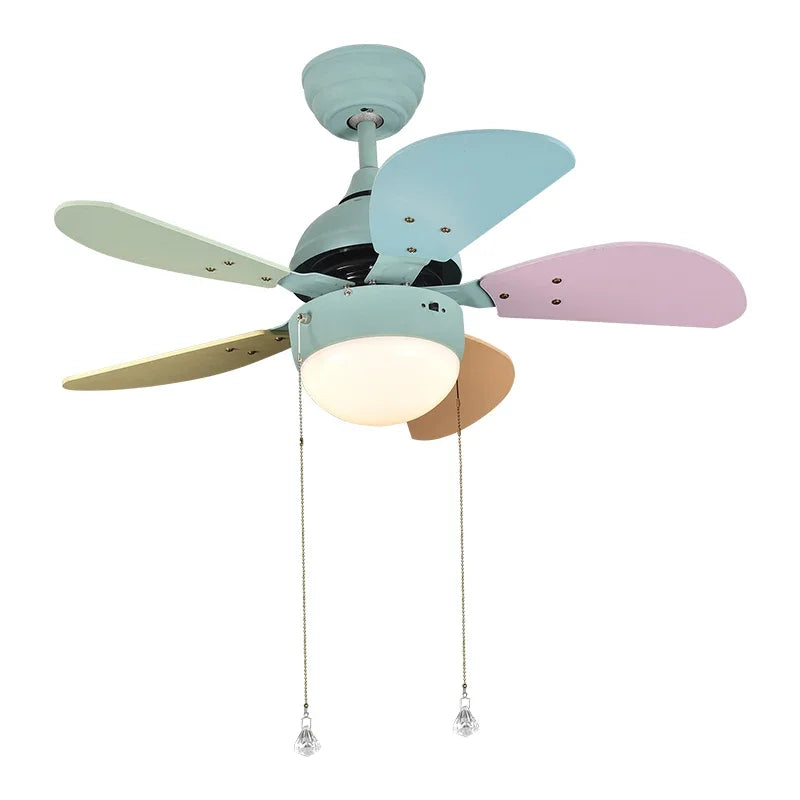 Afralia™ Modern LED Ceiling Fan with Remote Control & Minimalist Design in Black
