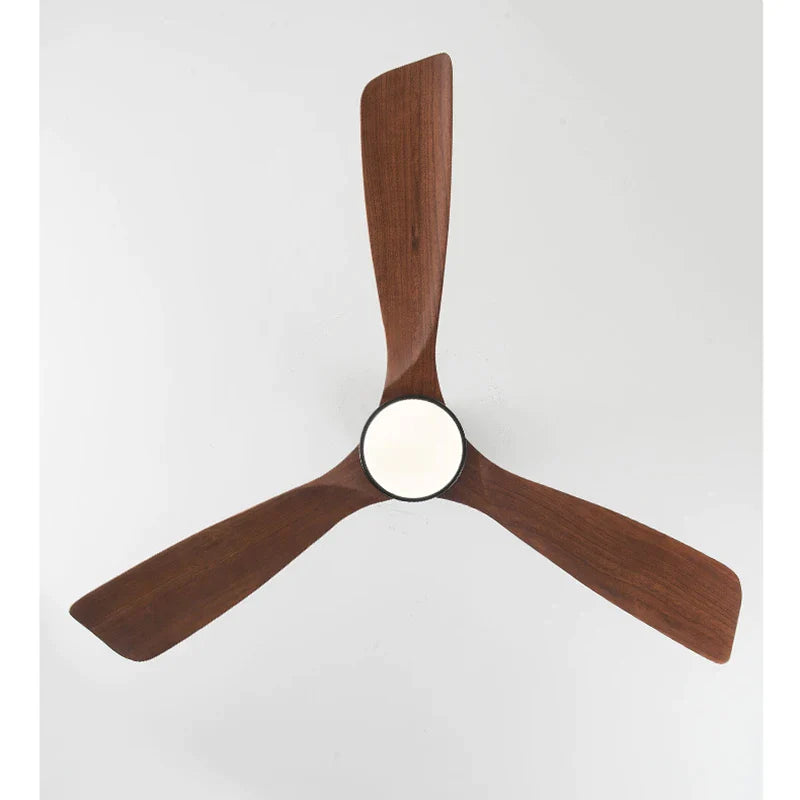 Afralia™ 42/52" DC Ceiling Fan with 3 ABS Blades, 35W Motor, 18W LED Light, Remote Control