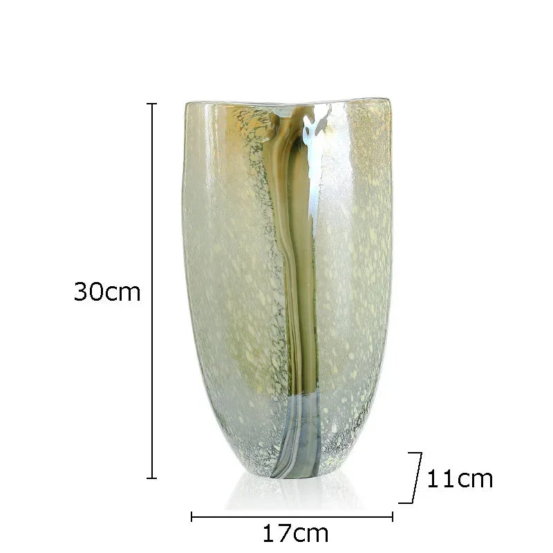 Afralia™ Glass Vase Hydroponics Desk Decoration Modern Home Decor