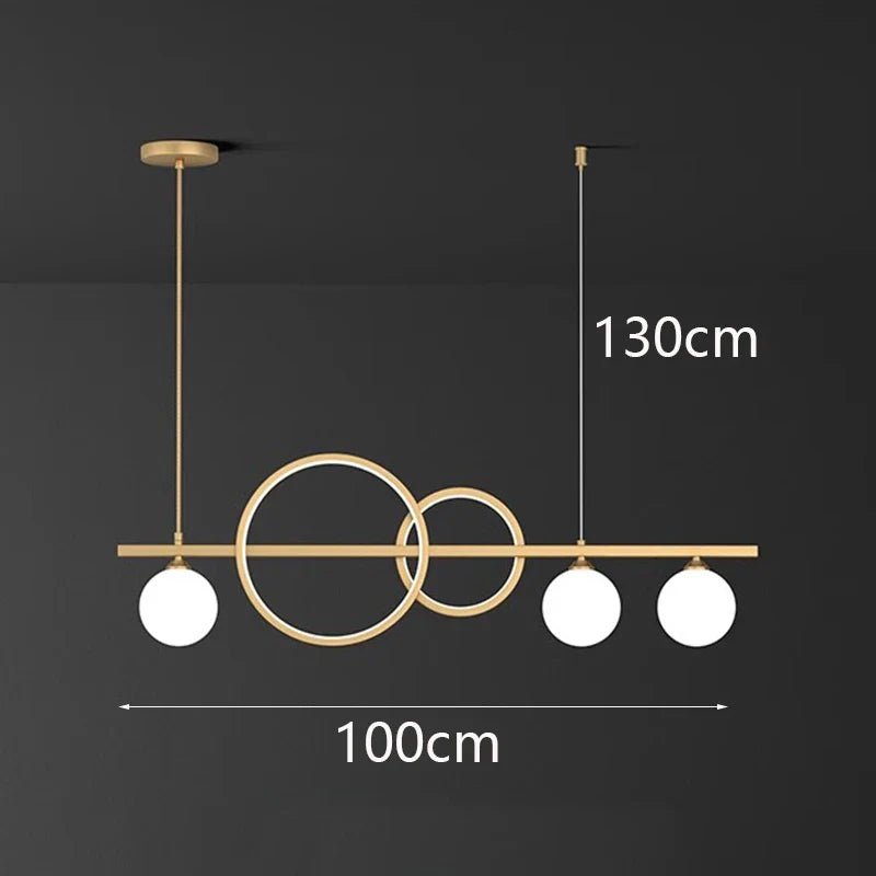 Afralia™ Elegant Chandelier Dining Room Pendant Light Ceiling Fixture for Salon Home Décor