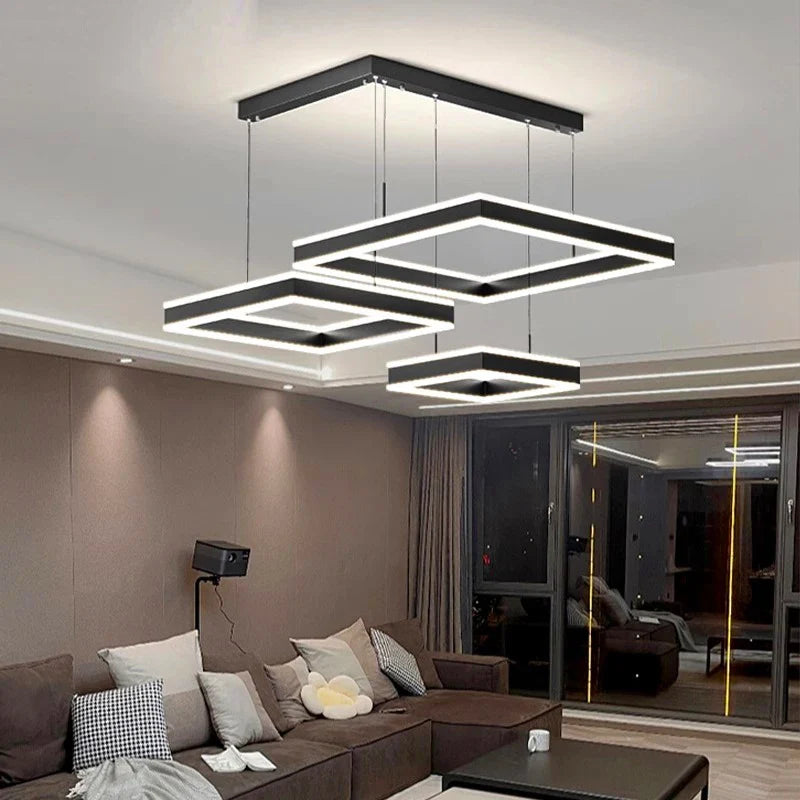 Afralia™ Nordic Dining Room Pendant Ceiling Lamp Chandelier for Living Room