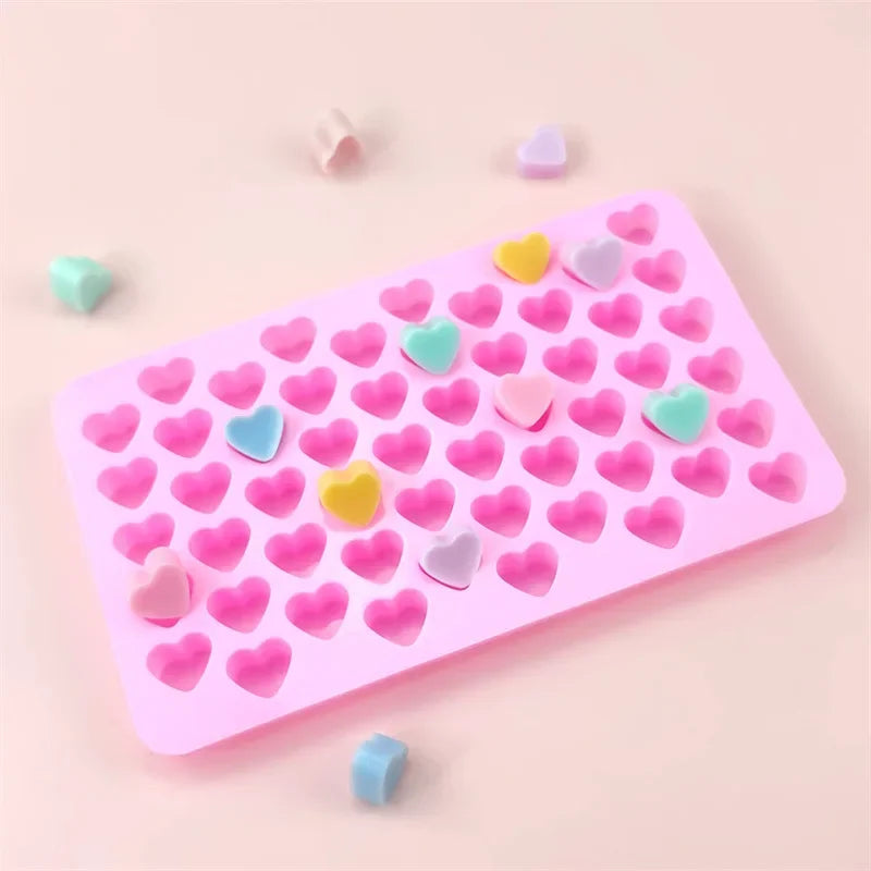Afralia™ Heart Silicone Cake Mold for Baking & Decoration