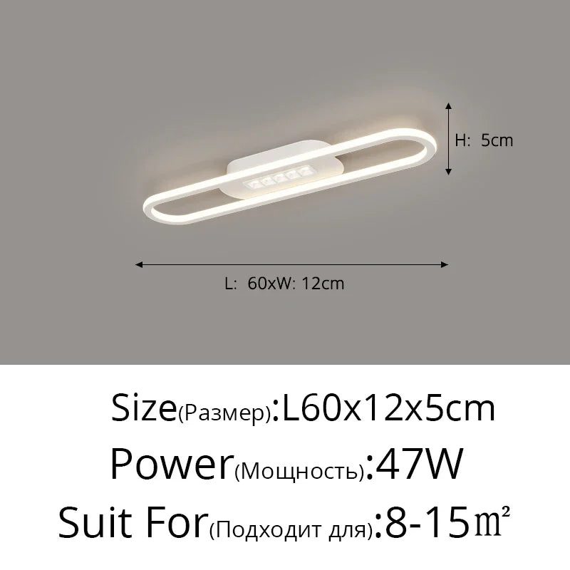 Afralia™ LED Corridor Chandeliers with Spotlights - Creative Entry Porch Lighting