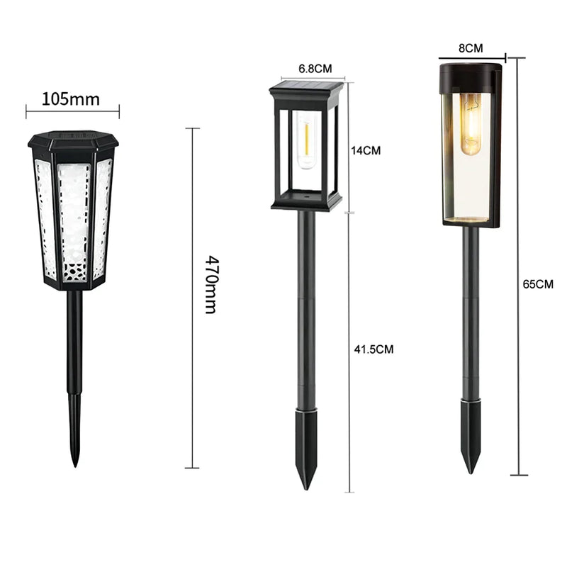 Afralia™ Solar RGB Garden Lights: Waterproof, Warm Light for Courtyard, Lawn, Backyard.