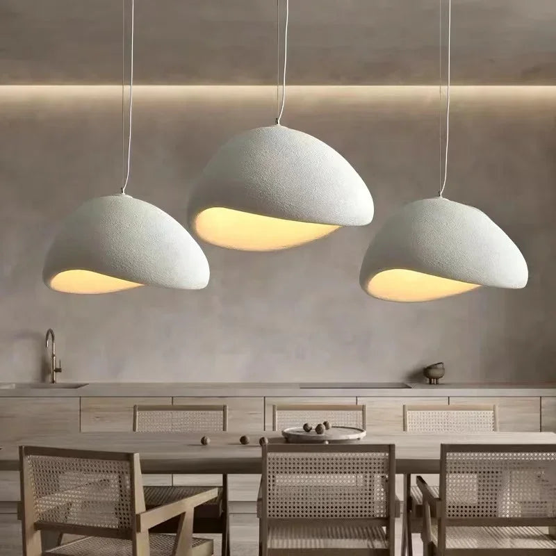 Afralia™ Wabi Sabi Chandelier: Modern E27 Pendant Lights for Bar Dining Room Decor