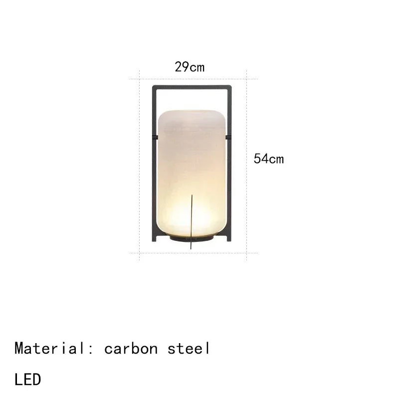 Afralia™ White Acrylic Solar Floor Lamp for Indoor Outdoor Lighting