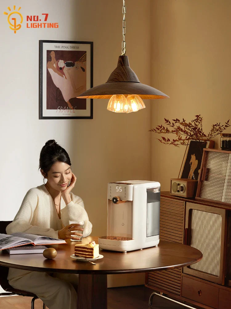 Afralia™ Iron Art Decor Pendant Lights, LED E14 Modern Fixtures for Home and Restaurant