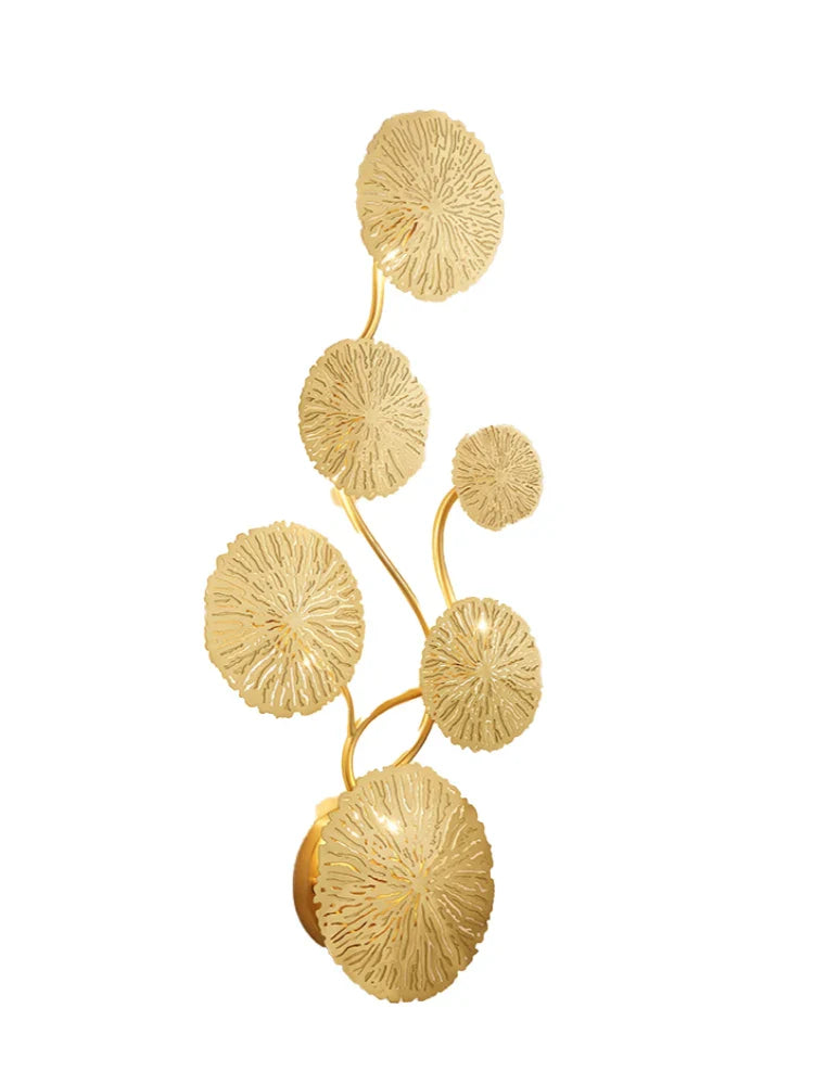 Afralia™ Iron Wall Sconce LED Light Fixture for Bedroom & Living Room