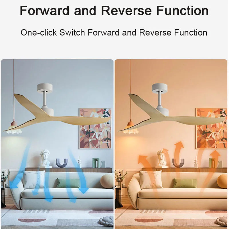 Afralia™ Industrial Wind Ceiling Fans ABS Blades Remote Control Silent Operation