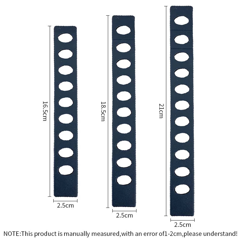 Afralia™ Knife Blade Protectors - Set of 3: 16.5/18.5/21cm Sleeves for Kitchen Knives