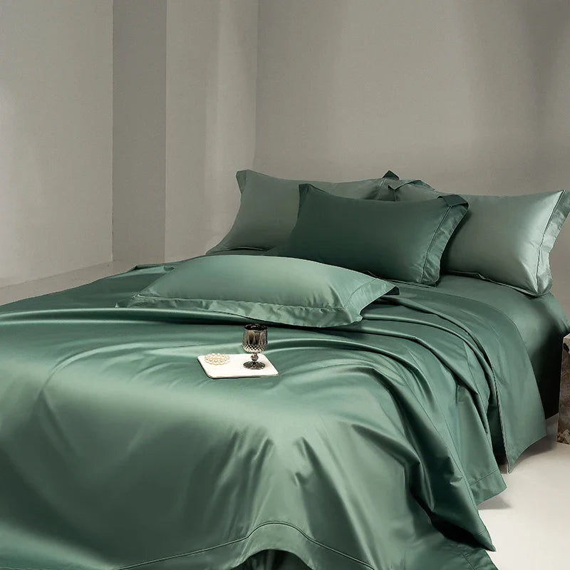 Afralia™ Silky Soft 1400TC Egyptian Cotton Bedding Set - Queen King Sizes
