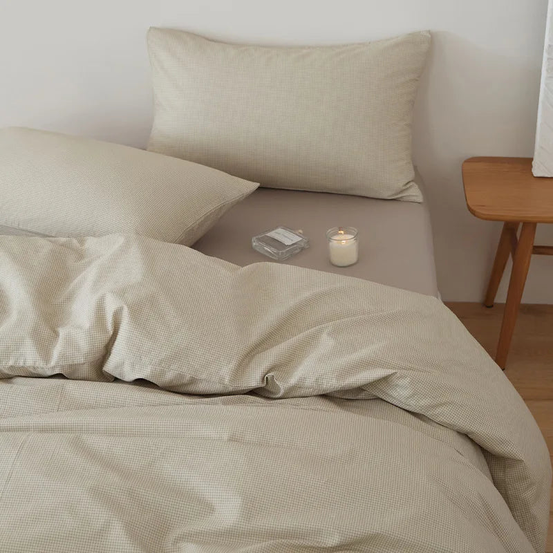 Afralia™ Soft Cotton Single Duvet Cover - Cozy Nordic Comforter, All Seasons