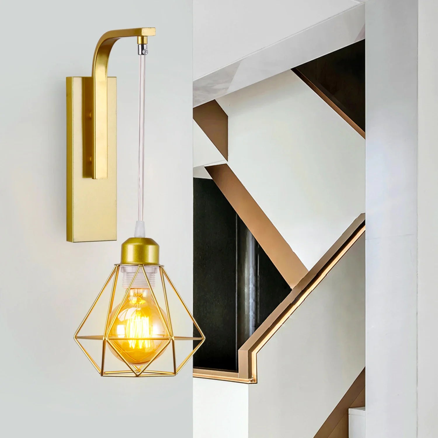 Afralia™ Modern Vintage LED Wall Lamp Bedside Light Fixture Sconce Indoor Lighting Fixture E27