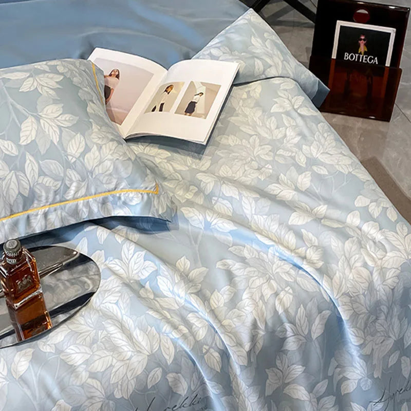 Afralia™ Silky Washed Summer Quilt - Skin-Friendly & Breathable Light Luxury Comforter