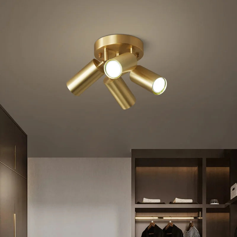 Afralia™ Adjustable GU10 LED Ceiling Lights for Modern Kitchen and Dining Room