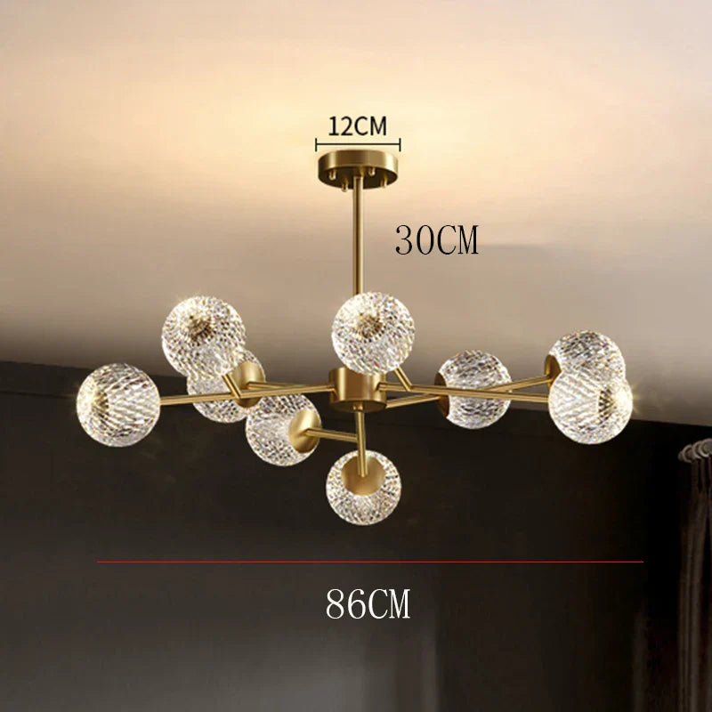 Nordic Home Decor Pendant Lamp Afralia™ Ceiling Chandelier for Living Room