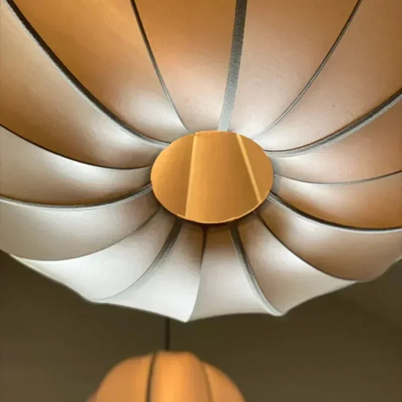 Afralia™ Japanese Umbrella Pendant Lamp - LED Ceiling Lantern for Living Room Bedroom Office