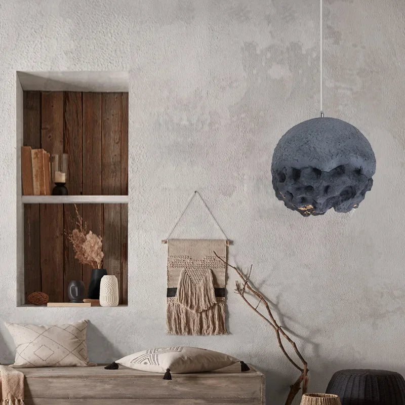 Afralia™ Minimalist Resin Pendant Light - Modern Nordic Design Chandelier for Restaurants and Bars