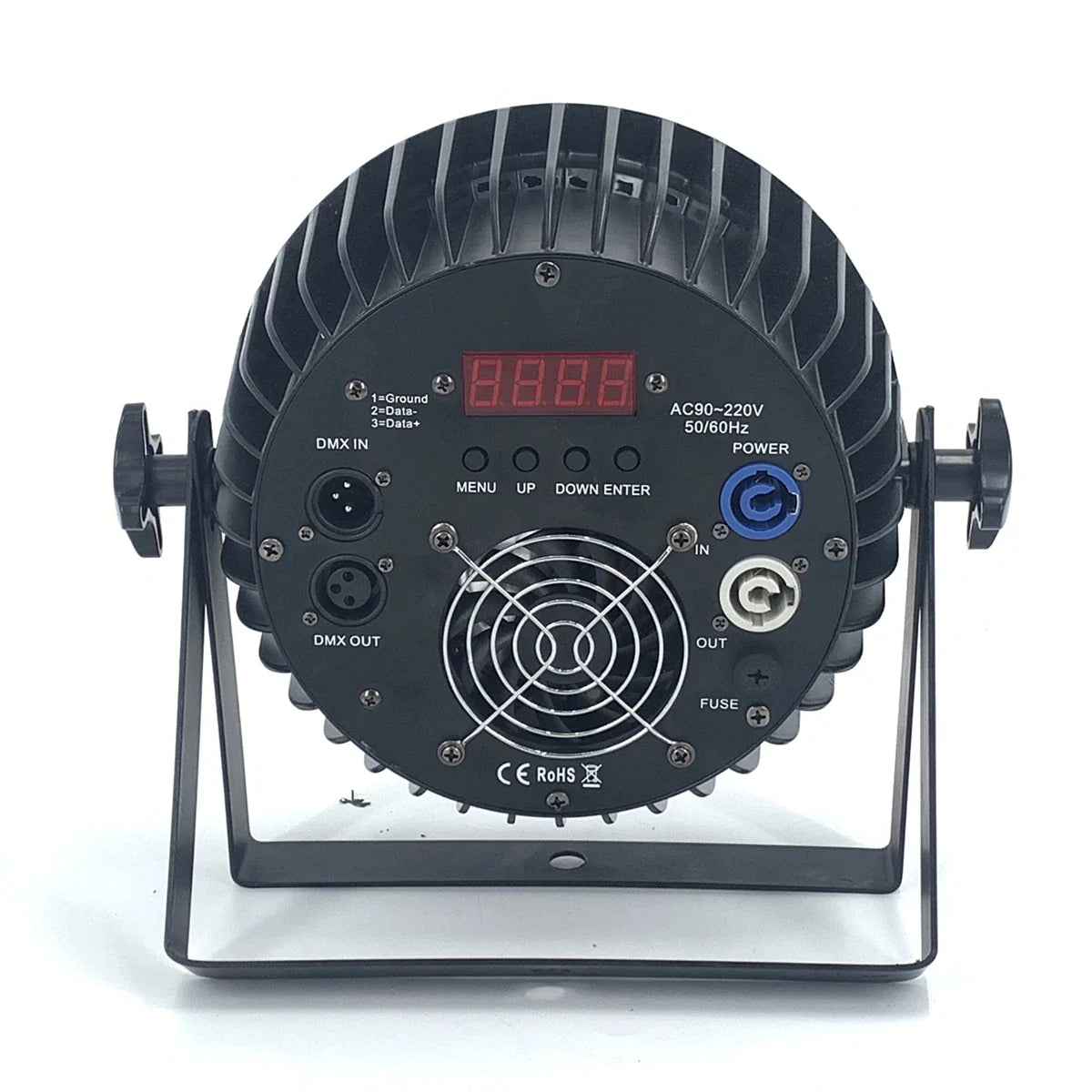 Afralia™ 24x18w RGBWA UV 6in1 LED Par Light for Stage Party DJ Dmx Wash Lighting