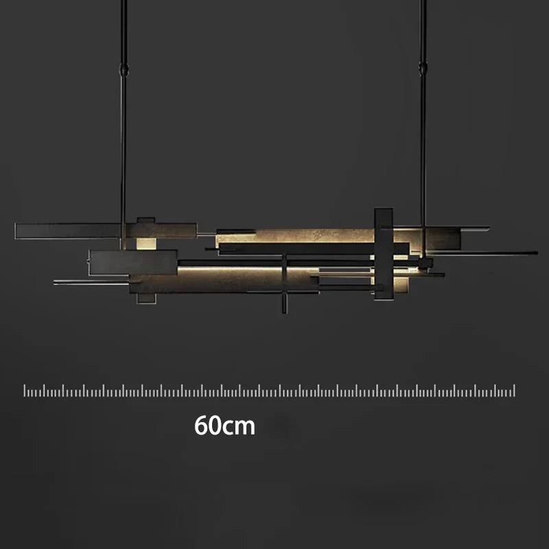 Afralia™ LED Chandeliers Modern Pendant Lights for Living Room and Dining Room