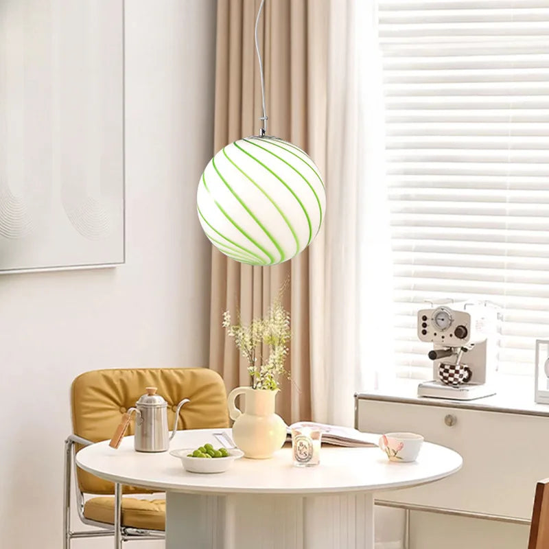 Afralia™ Macaron Chandelier: Creative Candy Pendant Lamp for Kids Room and Bedroom