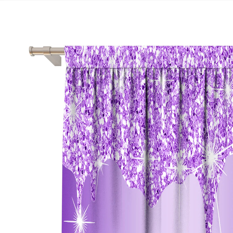 Afralia™ Solid Diamond Rod Pocket Curtains for Home Decoration