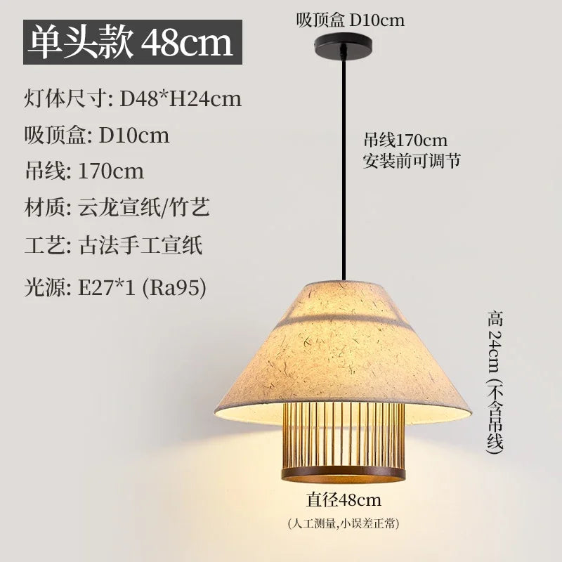 Afralia™ Three-Head Walnut Color Dining Table Lamp Fixture with LED Chandeliers