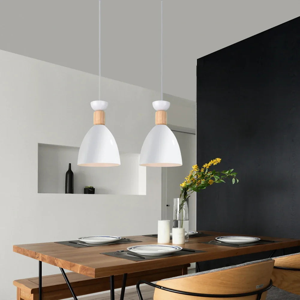 Afralia™ Modern Nordic Chandelier LED Pendant Lights for Kitchen Living Room Home Decor