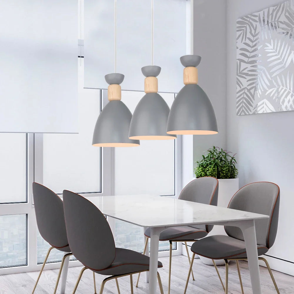 Afralia™ Modern Nordic Chandelier LED Pendant Lights for Kitchen Living Room Home Decor