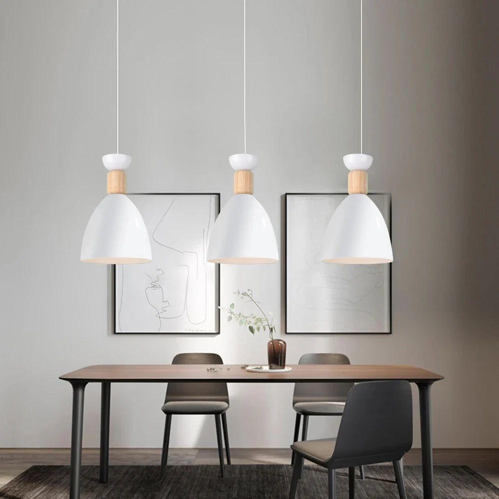 Afralia™ Modern Nordic Chandelier LED Pendant Lights for Kitchen Living Room Home Decor