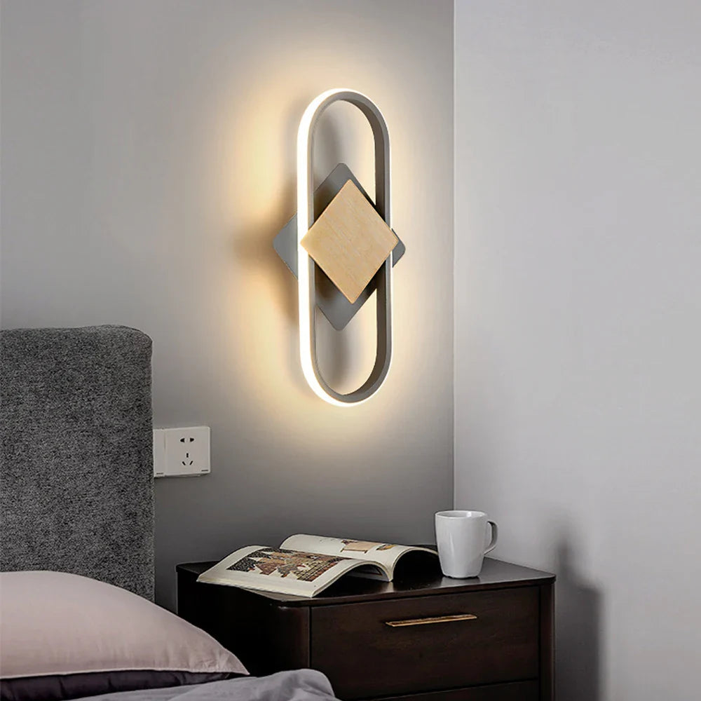 Afralia™ LED Indoor Wall Light for Home Lighting - Modern Sconce Lampara Led