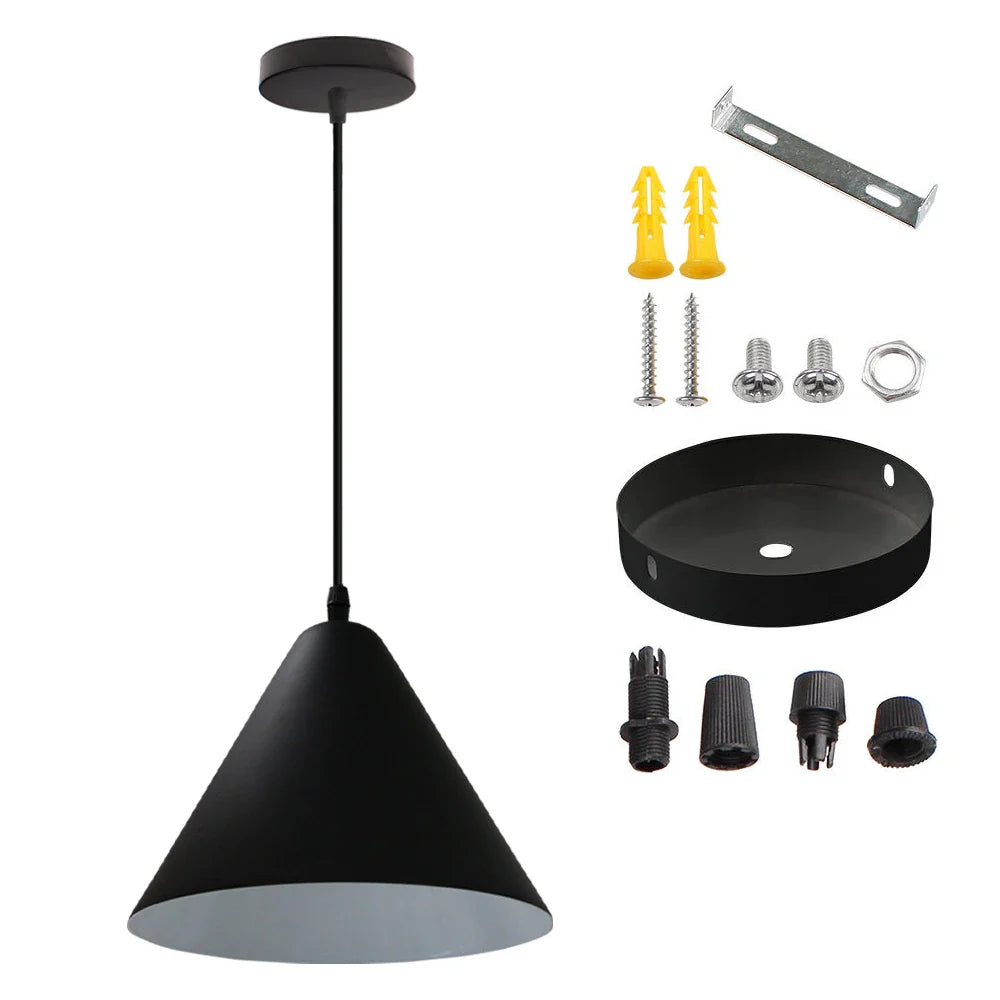 Afralia™ Nordic Pendant Lights E27 Minimalist Hanging Lamps for Dining Room & Kitchen Island