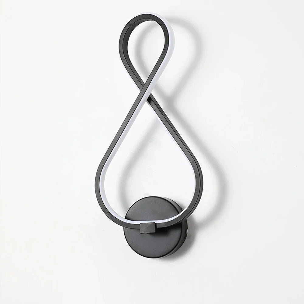 Afralia™ LED Wall Light for Modern Home Lighting Chandelier & Ceiling Lamp Sconce