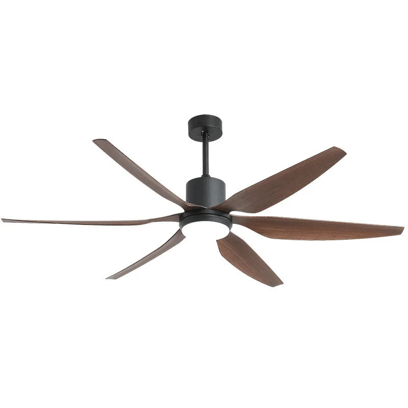 Afralia™ 66" Ceiling Fans Light & Remote Control 6 Blades - 110-240V - Hanging Fan