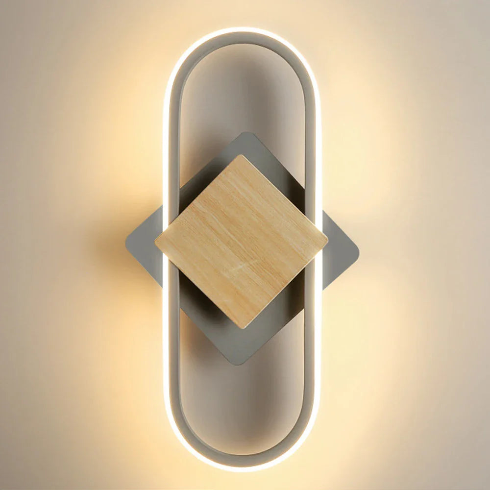 Afralia™ LED Indoor Wall Light for Home Lighting - Modern Sconce Lampara Led