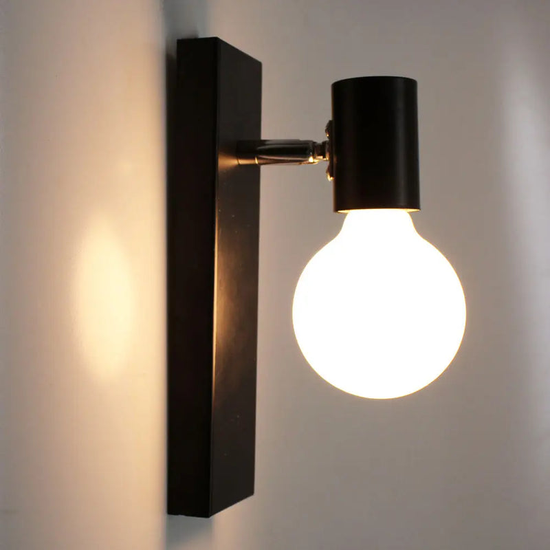 Afralia™ Modern LED Iron Wall Lamp Sconce for Indoor Lighting Décor