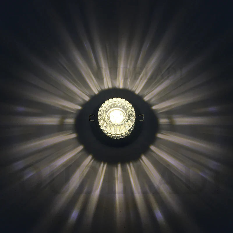 Afralia™ Crystal LED Flush Mount Ceiling Light for Modern Living Spaces
