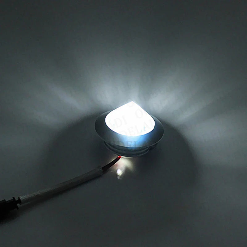 Afralia™ LED Spot Light Mini 3W Diamond Crystal Downlight for Home & Jewelry Cabinet
