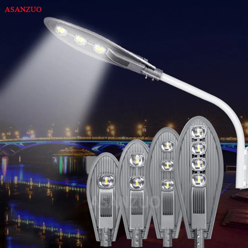 Afralia™ LED Street Light - Waterproof IP65 Road Lamp for Outdoor Garden Lighting