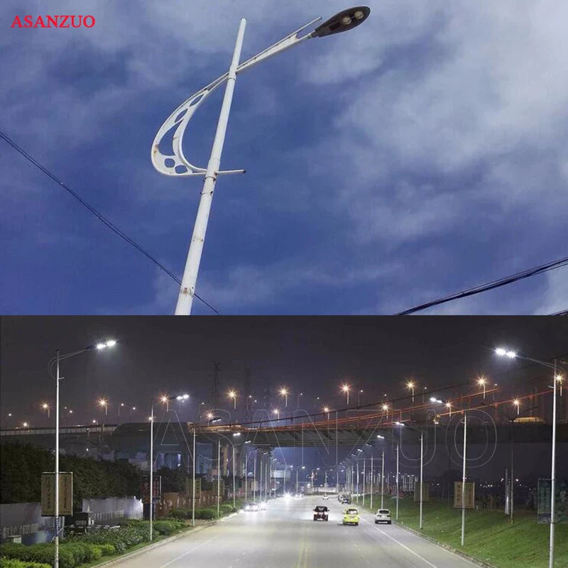 Afralia™ LED Street Light - Waterproof IP65 Road Lamp for Outdoor Garden Lighting