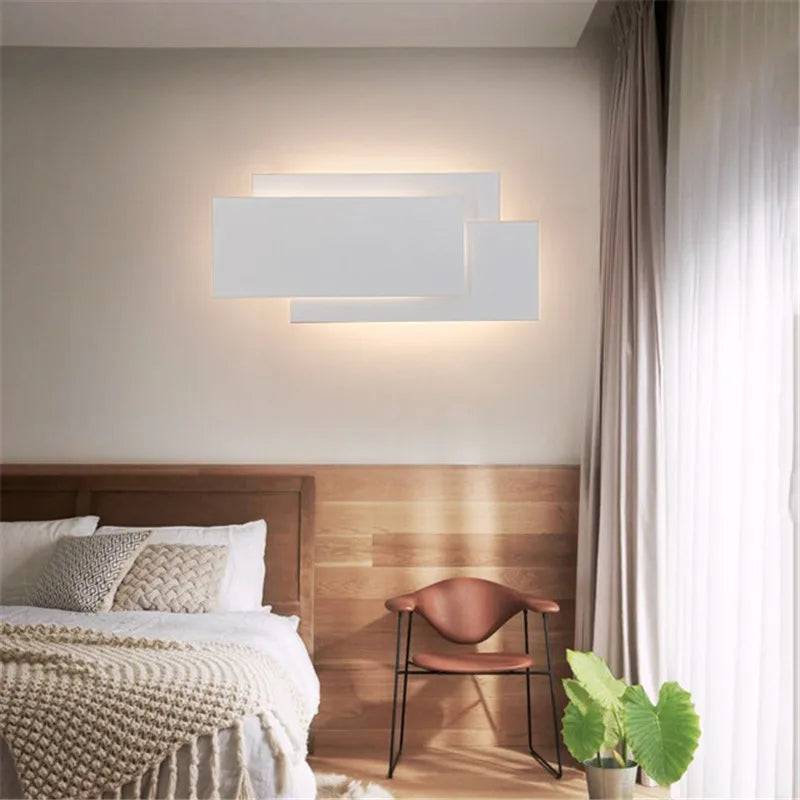 Afralia™ Modern LED Wall Lamp for Living Room Sconce