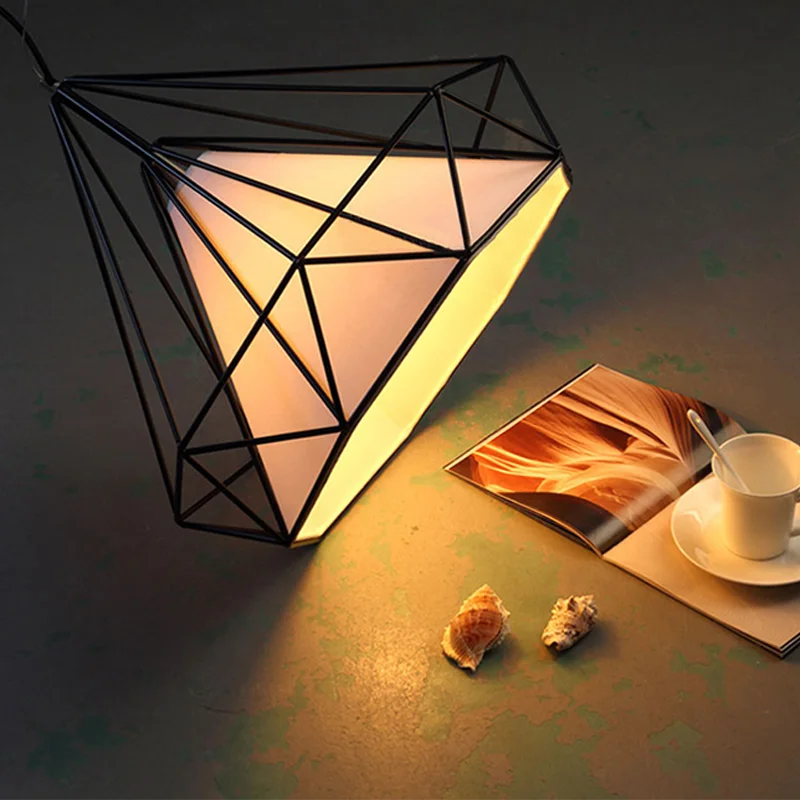 Afralia™ Vintage Cage Pendant Light with LED Edison Bulb for Modern Home Décor