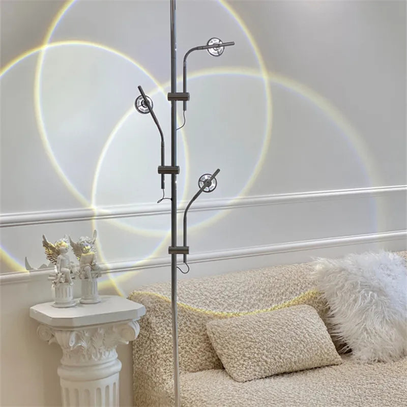 Afralia™ Sunset Projection LED Floor Lamp for Bedroom and Living Room Decor